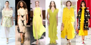 spring 2017 fashion trends yellow